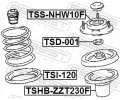 FEBEST Lo�isko ulo�en� tlumi�e FBS TSS-NHW10F, TSS-NHW10F
