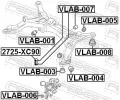 FEBEST Zaven tla npravy FBS VLAB-005, VLAB-005