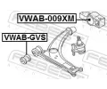 FEBEST Uloen dicho mechanismu FBS VWAB-009XM, VWAB-009XM