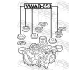 FEBEST Uloen diferencilu FBS VWAB-053, VWAB-053
