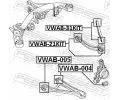FEBEST Uloen dicho mechanismu FBS VWAB-21KIT, VWAB-21KIT