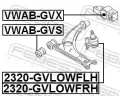 FEBEST Uloen dicho mechanismu FBS VWAB-GVX, VWAB-GVX