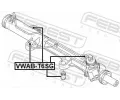 FEBEST Uloen dicho mechanismu FBS VWAB-T6SG, VWAB-T6SG