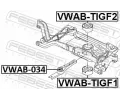 FEBEST Zaven tla npravy FBS VWAB-TIGF1, VWAB-TIGF1