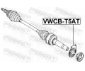 FEBEST Loisko hnacho hdele FBS VWCB-T5AT, VWCB-T5AT