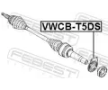 FEBEST Loisko hnacho hdele FBS VWCB-T5DS, VWCB-T5DS