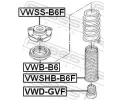 FEBEST Zarka odpruen FBS VWD-GVF, VWD-GVF