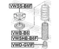 FEBEST Zarka odpruen FBS VWD-GVIF, VWD-GVIF