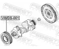 FEBEST emenice klikovho hdele FBS VWDS-001, VWDS-001