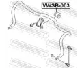 FEBEST Drk pnho stabiliztoru FBS VWSB-003, VWSB-003