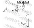 FEBEST Drk pnho stabiliztoru FBS VWSB-005, VWSB-005
