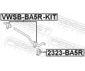 FEBEST Sada na opravu uloen stabiliztoru FBS VWSB-BA5R-KIT, VWSB-BA5R-KIT