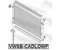 FEBEST Drk chladie FBS VWSB-CADLOWF, VWSB-CADLOWF