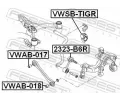 FEBEST Drk pnho stabiliztoru FBS VWSB-TIGR, VWSB-TIGR