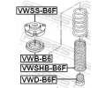 FEBEST Ochrann vko / prachovka tlumie FBS VWSHB-B6F, VWSHB-B6F