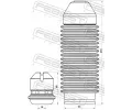 FEBEST Ochrann sada tlumie provn proti prachu FBS VWSHB-GIVF-KIT, VWSHB-GIVF-KIT