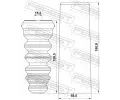 FEBEST Ochrann sada tlumie provn proti prachu FBS VWSHB-GOLVIR-KIT, VWSHB-GOLVIR-KIT