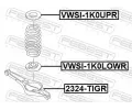 FEBEST Miska pruiny FBS VWSI-1K0UPR, VWSI-1K0UPR