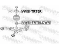 FEBEST Miska pruiny FBS VWSI-TRT5LOWR, VWSI-TRT5LOWR