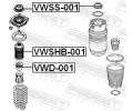 FEBEST Ložisko uložení tlumiče FBS VWSS-001, VWSS-001