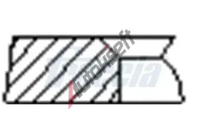 FRECCIA Sada pístních kroužků FCC FR10-240200, FR10-240200 FRECCIA Sada pístních kroužků FCC FR10-240200, FR10-240200