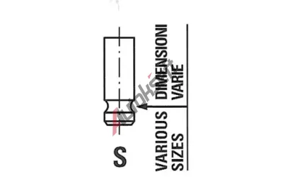 FRECCIA Sací ventil FCC R8126/SNT, R8126/SNT FRECCIA Sací ventil FCC R8126/SNT, R8126/SNT