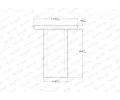 FERODO Nýt obložení bubnové brzdy Federal-Mogul FE 93048, 93048