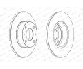 FERODO Brzdov kotou PREMIER - 227 mm FE DDF083, DDF083