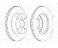FERODO Brzdový kotouč PREMIER Coat+ disc - 236 mm FE DDF1005C, DDF1005C