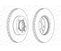 FERODO Brzdov kotou PREMIER Coat+ disc - 280 mm FE DDF1010C, DDF1010C