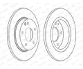 FERODO Brzdov kotou PREMIER Coat+ disc - 260 mm FE DDF1034C, DDF1034C