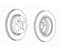 FERODO Brzdov kotou PREMIER Coat+ disc - 294 mm FE DDF1073C, DDF1073C