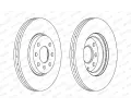 FERODO Brzdov kotou PREMIER Coat+ disc - 260 mm FE DDF1131C, DDF1131C
