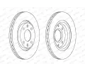 FERODO Brzdov kotou PREMIER Coat+ disc - 266 mm FE DDF1140C, DDF1140C