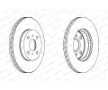 FERODO Brzdov kotou PREMIER Coat+ disc - 255 mm FE DDF1149C, DDF1149C