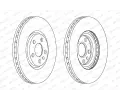 FERODO Brzdov kotou PREMIER Coat+ disc - 285 mm FE DDF1165C, DDF1165C