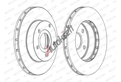 FERODO Brzdový kotouč PREMIER - 305 mm FE DDF1169C, DDF1169C FERODO Brzdový kotouč PREMIER - 305 mm FE DDF1169C, DDF1169C