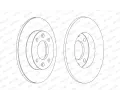 FERODO Brzdov kotou PREMIER Coat+ disc - 247 mm FE DDF1178C, DDF1178C