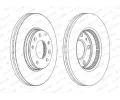 FERODO Brzdov kotou PREMIER - 283 mm FE DDF1210C, DDF1210C