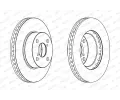 FERODO Brzdov kotou PREMIER Coat+ disc - 255 mm FE DDF1294C, DDF1294C