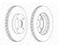 FERODO Brzdov kotou PREMIER - 255 mm FE DDF1309C, DDF1309C