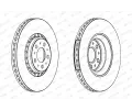 FERODO Brzdov kotou PREMIER Coat+ disc - 336 mm FE DDF1371C-1, DDF1371C-1
