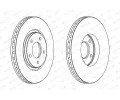FERODO Brzdov kotou PREMIER Coat+ disc - 302 mm FE DDF1372C, DDF1372C