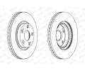 FERODO Brzdov kotou PREMIER Coat+ disc - 295 mm FE DDF1401C, DDF1401C