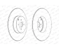 FERODO Brzdov kotou PREMIER - 262 mm FE DDF1410C, DDF1410C