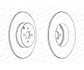 FERODO Brzdov kotou PREMIER Coat+ disc - 269 mm FE DDF1417C, DDF1417C