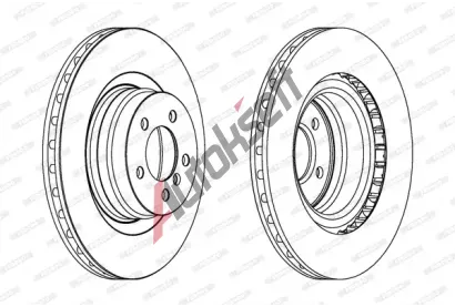 FERODO Brzdov kotou PREMIER - 360 mm FE DDF1435C-1, DDF1435C-1
