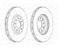 FERODO Brzdov kotou PREMIER - 305 mm FE DDF1451C, DDF1451C