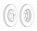 FERODO Brzdov kotou PREMIER Coat+ disc - 277 mm FE DDF1508C, DDF1508C