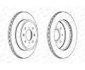 FERODO Brzdov kotou PREMIER Coat+ disc - 253 mm FE DDF1509C, DDF1509C